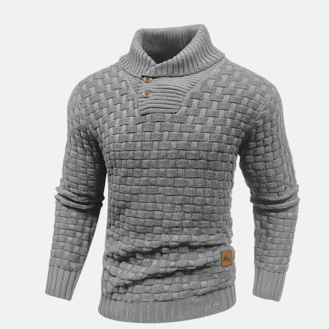 Strickpullover mit Schalkragen für Eleganz 6