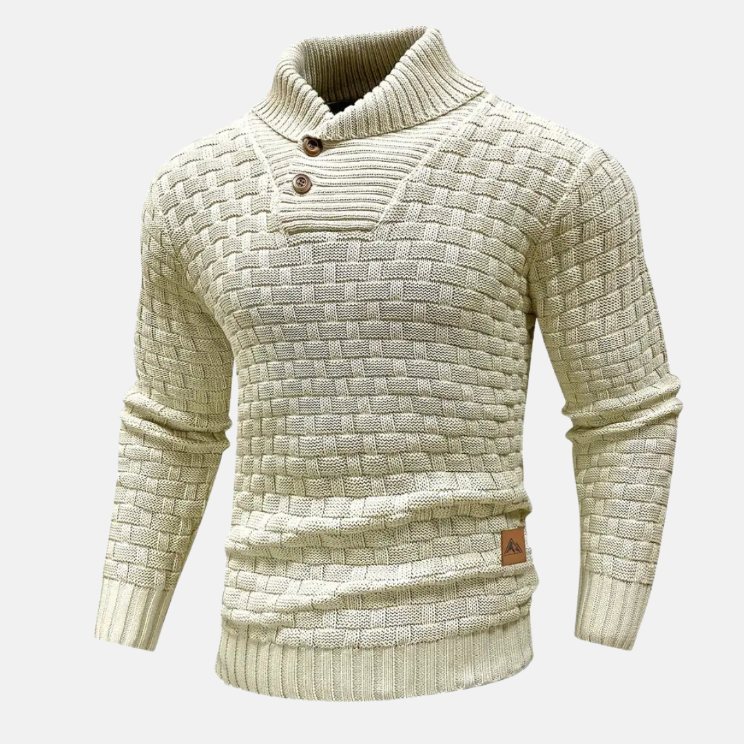 Strickpullover mit Schalkragen für Eleganz 7