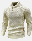 Strickpullover mit Schalkragen für Eleganz 7