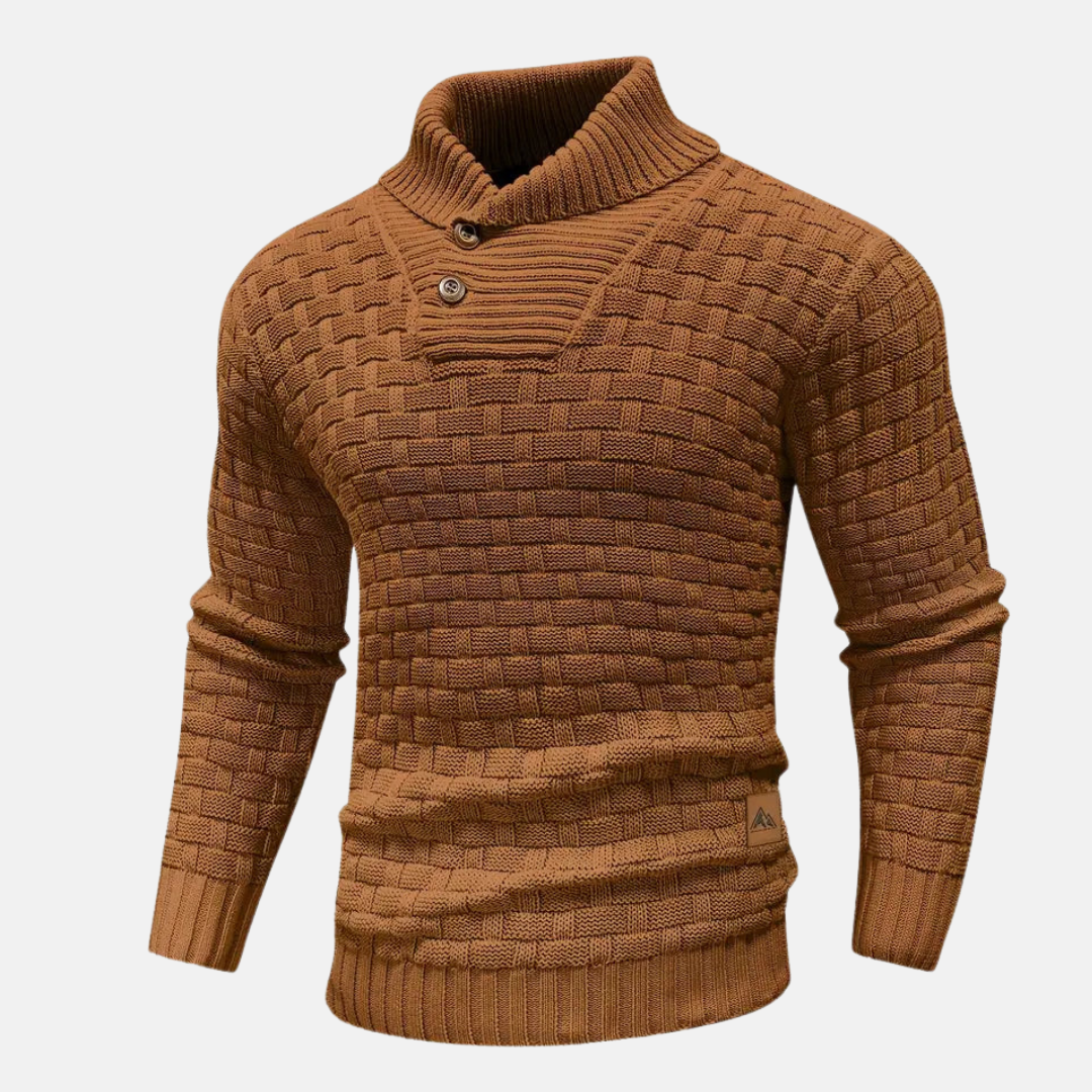 Strickpullover mit Schalkragen für Eleganz 8
