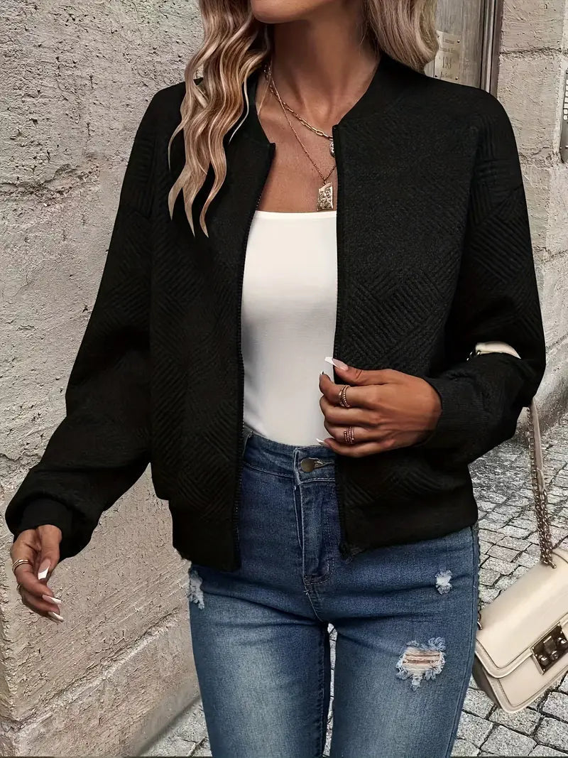 Strukturierte Strickjacke für Elegante Looks 4