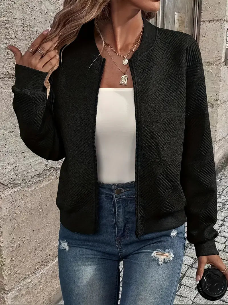 Strukturierte Strickjacke für Elegante Looks 6