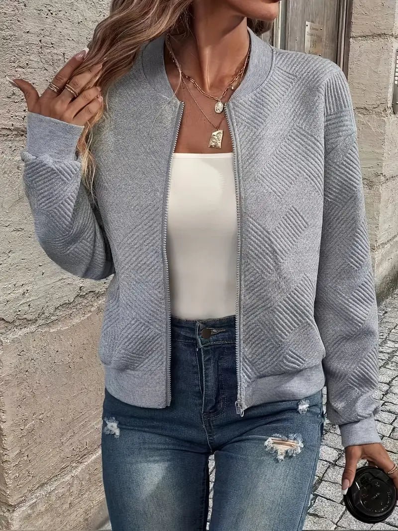 Strukturierte Strickjacke für Elegante Looks 7