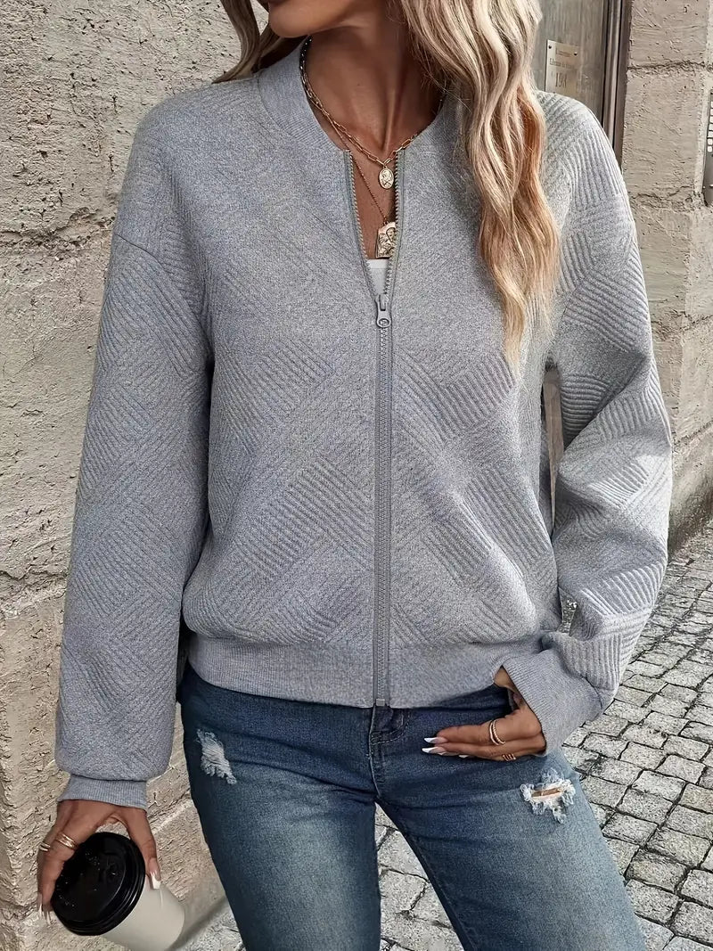 Strukturierte Strickjacke für Elegante Looks 8