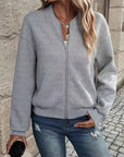 Strukturierte Strickjacke für Elegante Looks 8