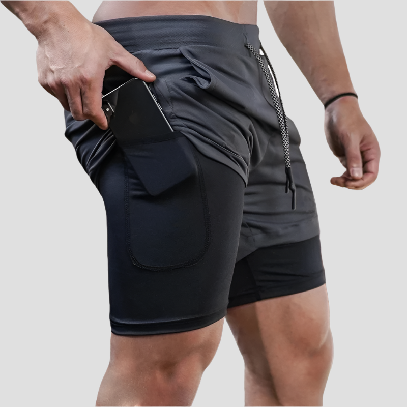 Stylische Fitness Shorts aus atmungsaktivem Material für optimalen Komfort 1