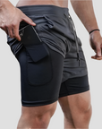 Stylische Fitness Shorts aus atmungsaktivem Material für optimalen Komfort 1