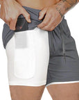 Stylische Fitness Shorts aus atmungsaktivem Material für optimalen Komfort 15