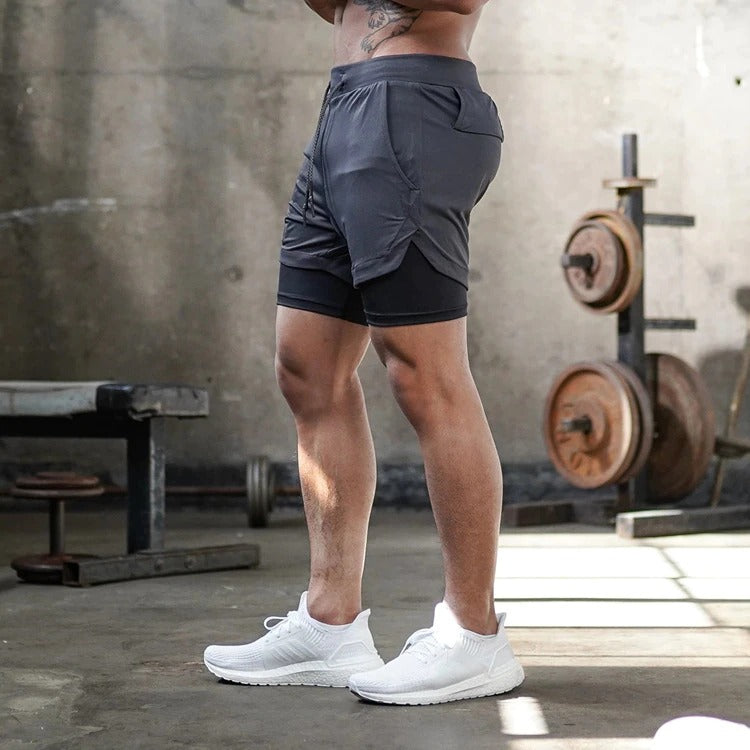 Stylische Fitness Shorts aus atmungsaktivem Material für optimalen Komfort 3