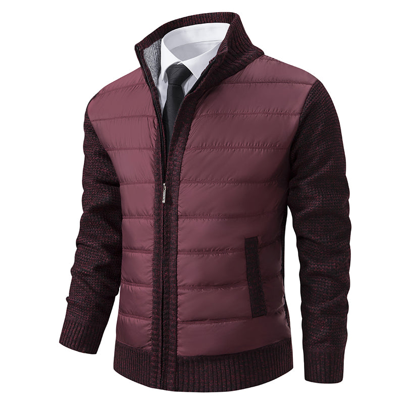 Stylische Strickjacke mit Reißverschluss für Winter 0
