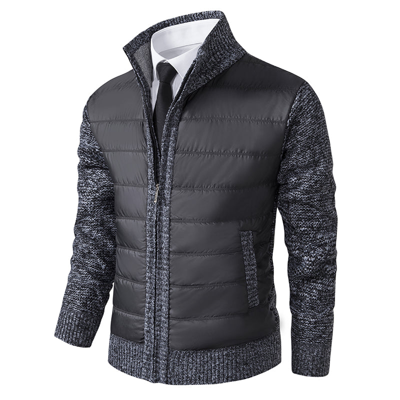 Stylische Strickjacke mit Reißverschluss für Winter 2