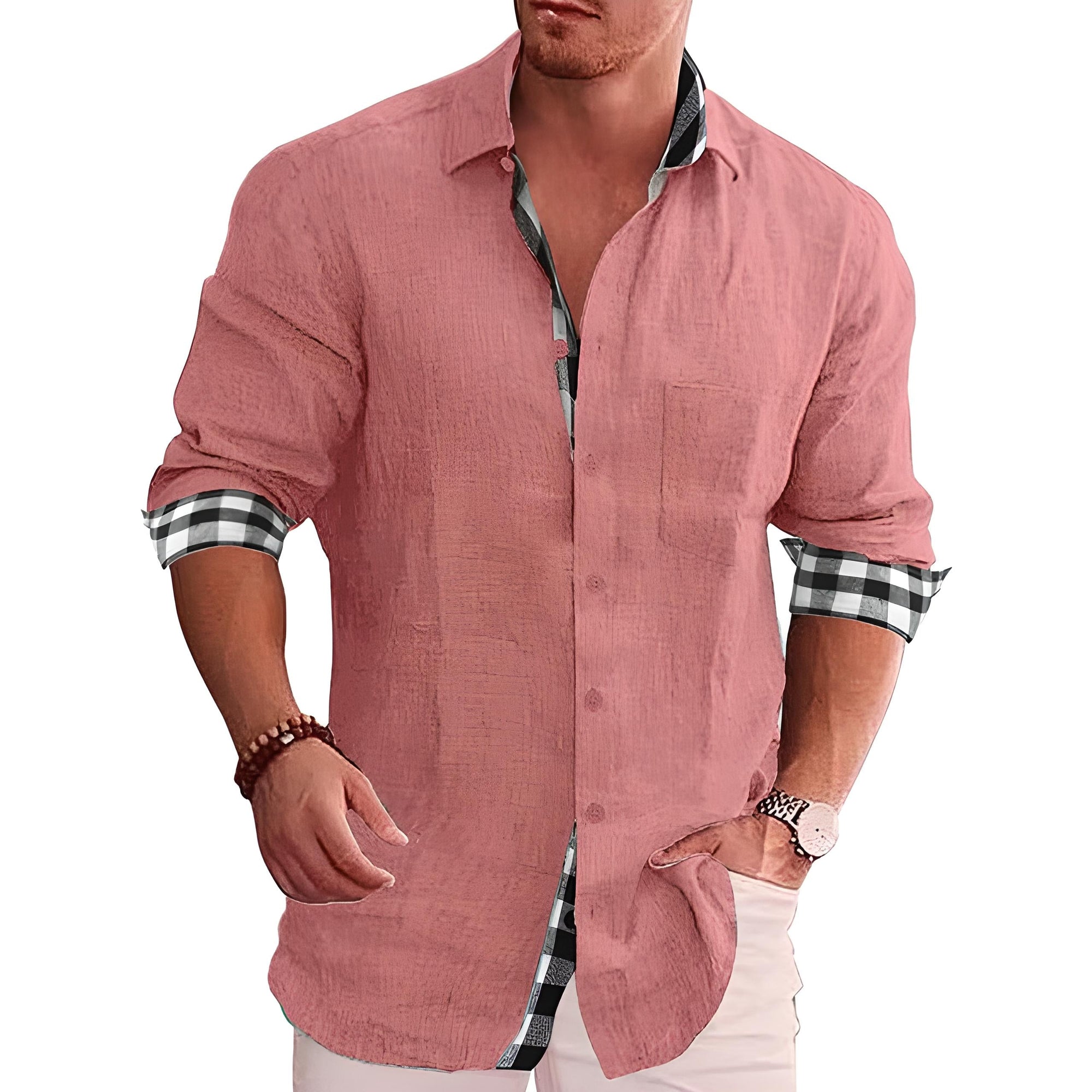 Stylisches Herren Hemd aus Baumwollmix – Bequem und Warm für den Winter 6
