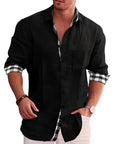 Stylisches Herren Hemd aus Baumwollmix – Bequem und Warm für den Winter 7