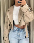 Taillierter Trenchcoat in Beige für Stilbewusste 1