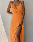 Tropisches Maxikleid für den Sommer – Fließender Schnitt, Femininer Look, Lange Kleider Damen, Buntes Muster 7