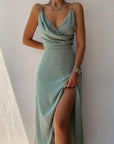 Tropisches Maxikleid für den Sommer – Fließender Schnitt, Femininer Look, Lange Kleider Damen, Buntes Muster 10