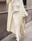 Übergroße Strickjacke für Frauen – Gemütlicher Stil für kalte Tage 0
