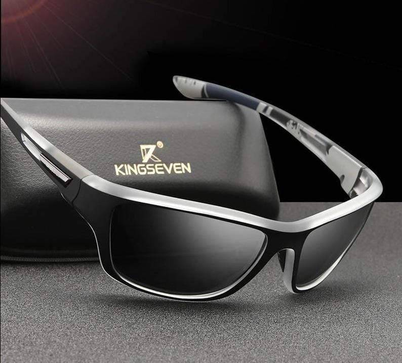 Ultraleichte Sonnenbrille mit polarisierenden Gläsern 1