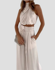 Eleganter Jumpsuit für Damen – Fließende Silhouette für Sommerabende 1
