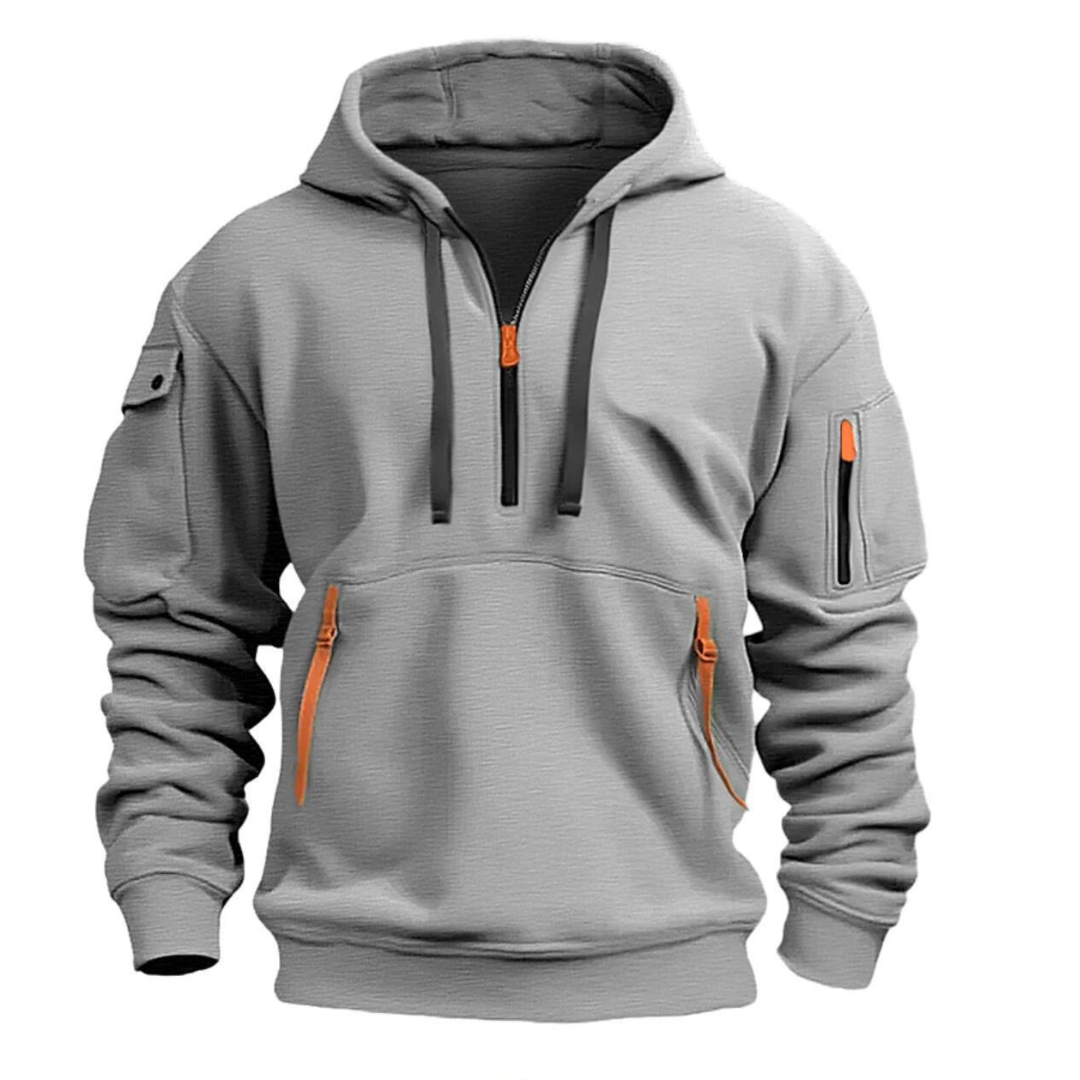 Urbaner Hoodie mit Halbzip für Stilbewusste 1