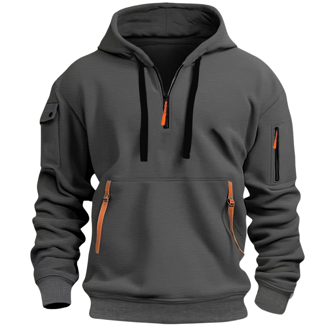Urbaner Hoodie mit Halbzip für Stilbewusste 4