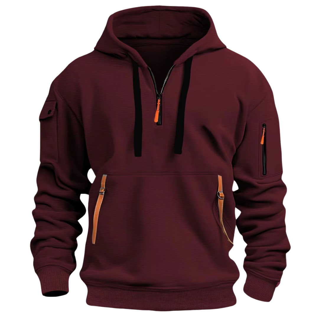 Urbaner Hoodie mit Halbzip für Stilbewusste 5