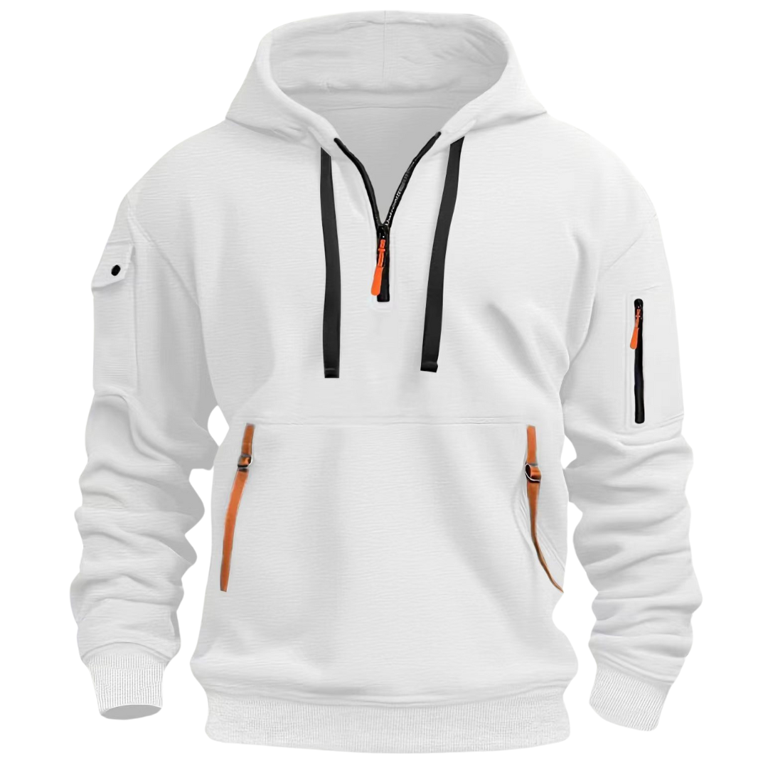 Urbaner Hoodie mit Halbzip für Stilbewusste 6