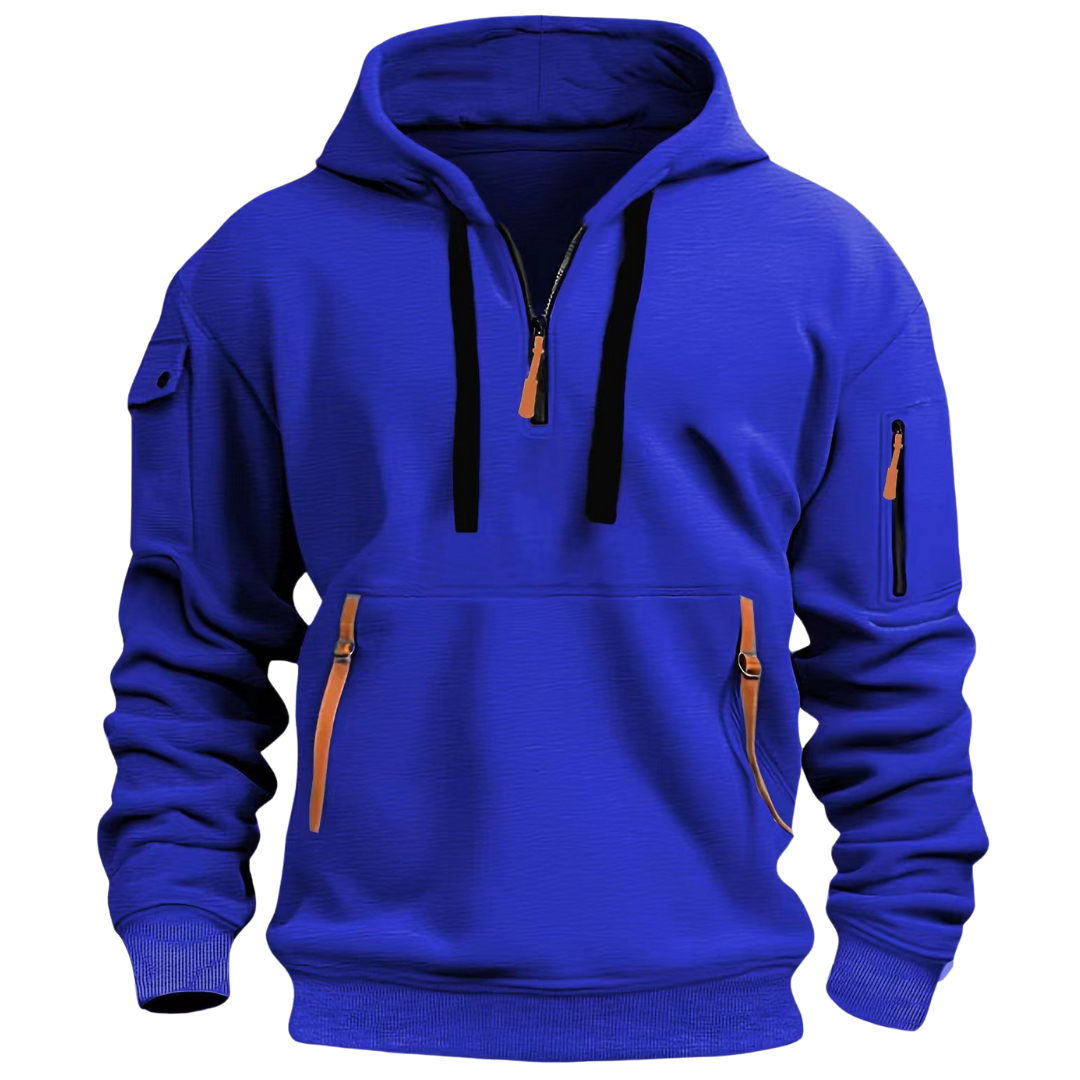 Urbaner Hoodie mit Halbzip für Stilbewusste 7