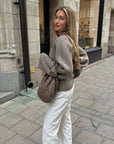 V-Ausschnitt Strickjacke mit Eleganter Struktur 3