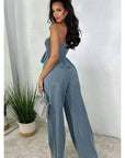 Verspieltes Denim Set mit Rüschentop für Stilbewusste 1