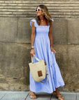 Verspieltes Maxikleid mit Rüschensleeves für Sommer 4