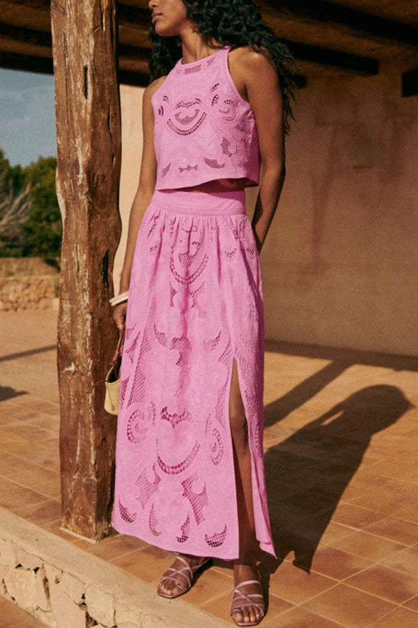 Verspieltes Spitzen Set für Sommer Eleganz 2