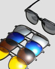 Vielseitige Sonnenbrille mit wechselbaren Gläsern 0