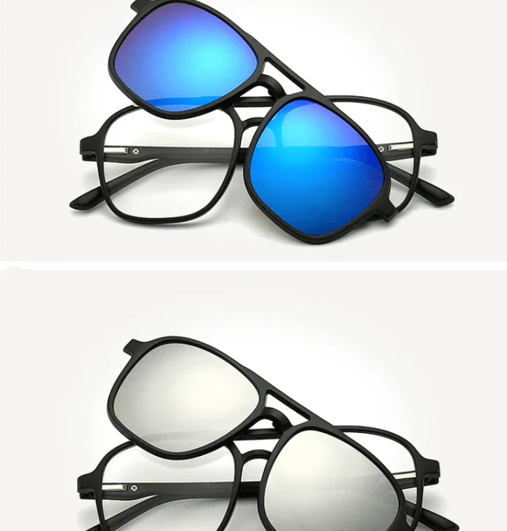 Vielseitige Sonnenbrille mit wechselbaren Gläsern 3