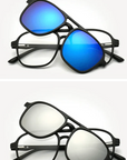 Vielseitige Sonnenbrille mit wechselbaren Gläsern 3