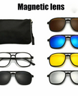 Vielseitige Sonnenbrille mit wechselbaren Gläsern 5