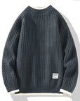 Vincent | Herren Strickpullover Knopfverschluss Grobstrick 4