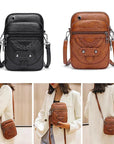 Vintage Crossbody-Tasche aus Leder für Eleganz 3