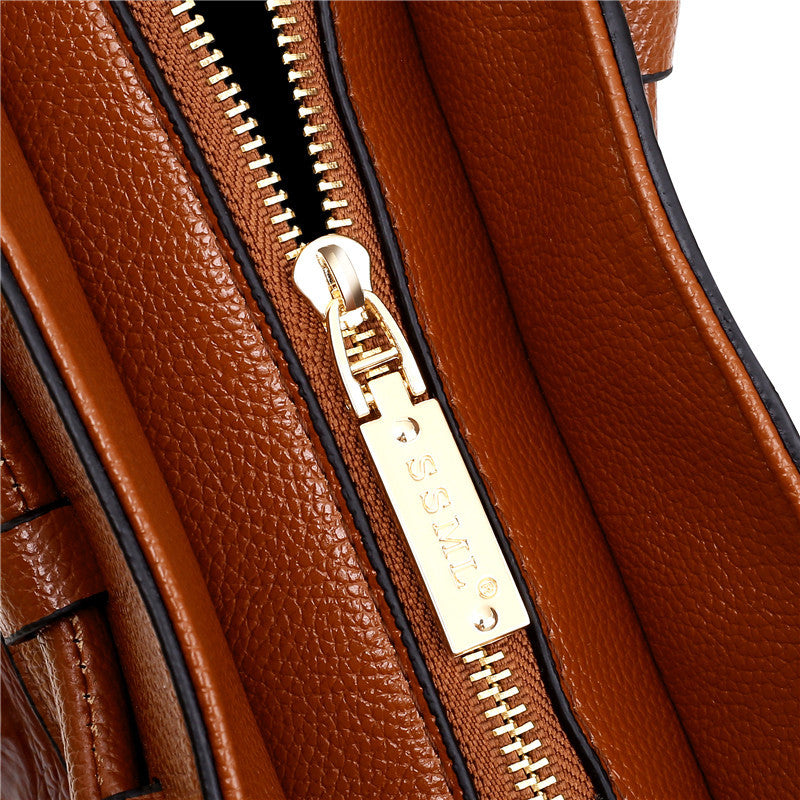 Vintage Handtasche mit Eleganter Krokodilprägung 2