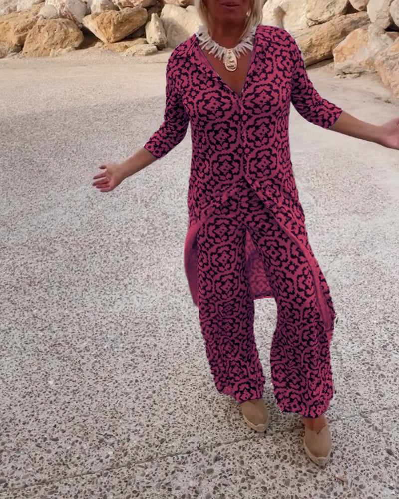 Vintage Maxikleid mit fließendem Schnitt für Eleganz 7