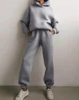 Vintage Oversized Trainingsanzug Damen – Bequemer Jogginganzug in verschiedenen Farben, Ideal für Freizeit und Entspannung 12