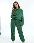 Vintage Oversized Trainingsanzug Damen – Bequemer Jogginganzug in verschiedenen Farben, Ideal für Freizeit und Entspannung 2