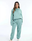 Vintage Oversized Trainingsanzug Damen – Bequemer Jogginganzug in verschiedenen Farben, Ideal für Freizeit und Entspannung 3