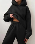 Vintage Oversized Trainingsanzug Damen – Bequemer Jogginganzug in verschiedenen Farben, Ideal für Freizeit und Entspannung 7