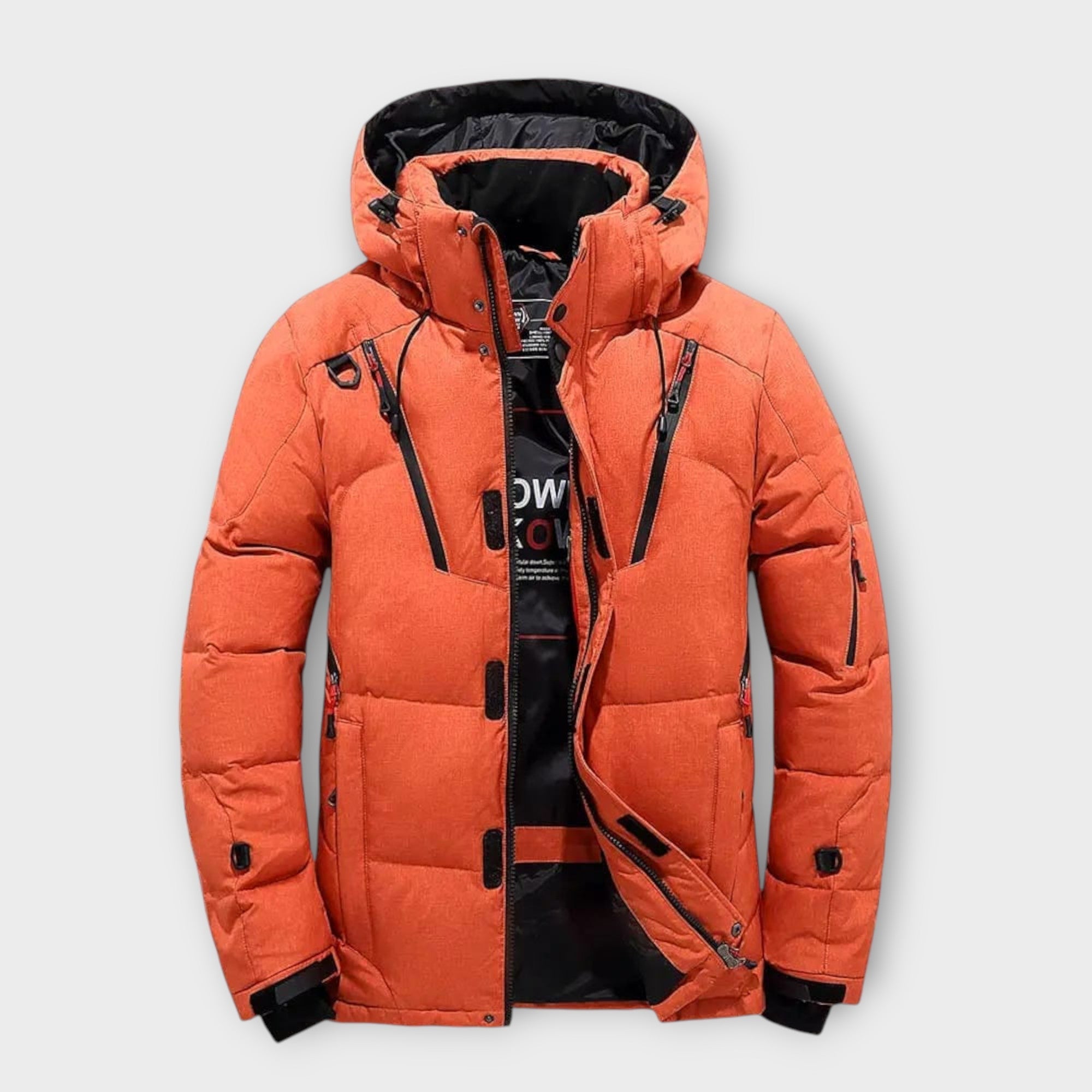 Wattierter Parka Herren – warm & winddicht 0
