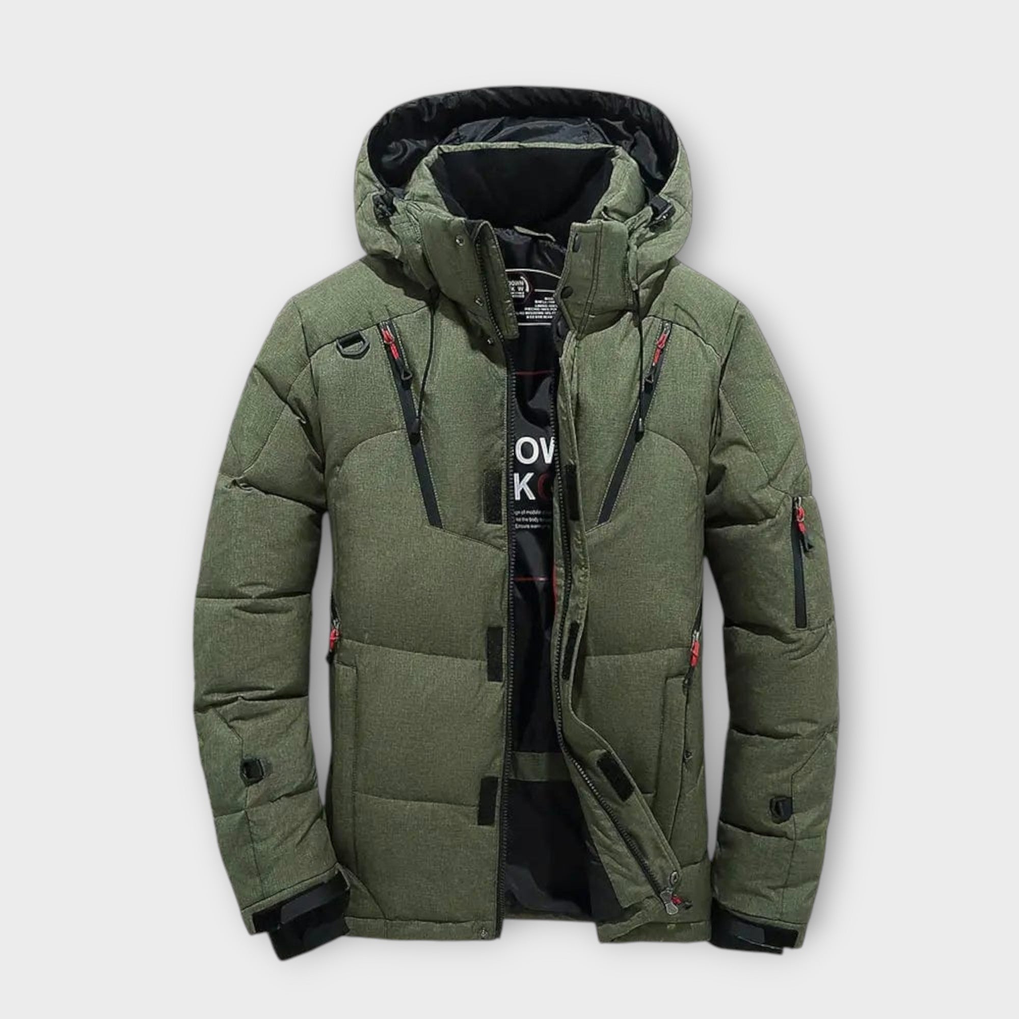 Wattierter Parka Herren – warm & winddicht 3