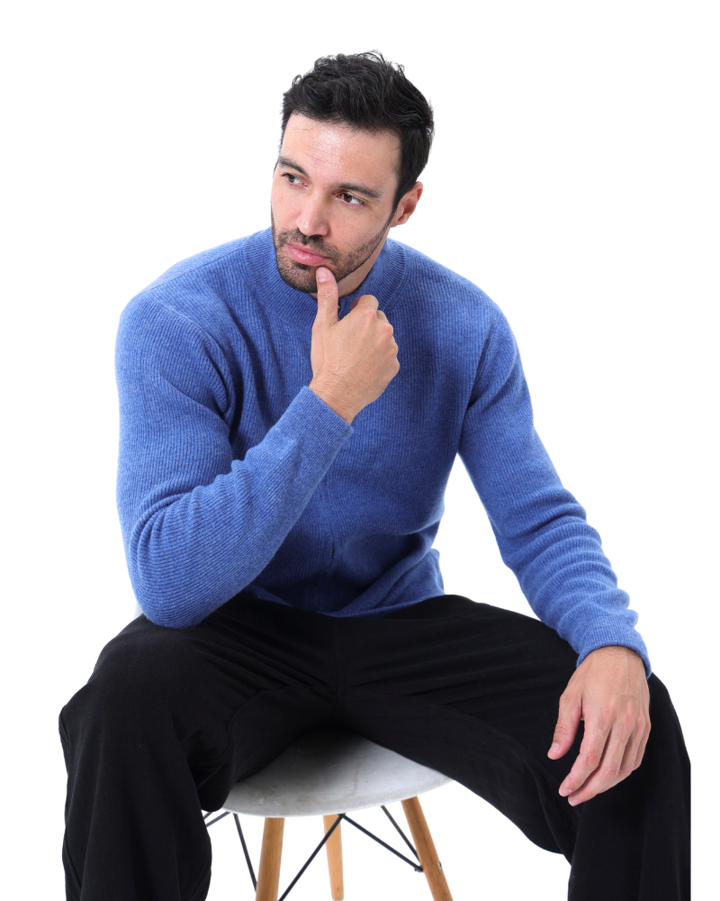 Wesley | Herren Strickjacke Reißverschluss Rippstrick 3