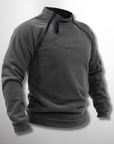 Windsichere Fleecejacke mit hohem Kragen 0