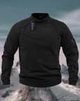 Windsichere Fleecejacke mit hohem Kragen 5