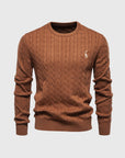 Zopfmuster Pullover für stilvolle Herren 11